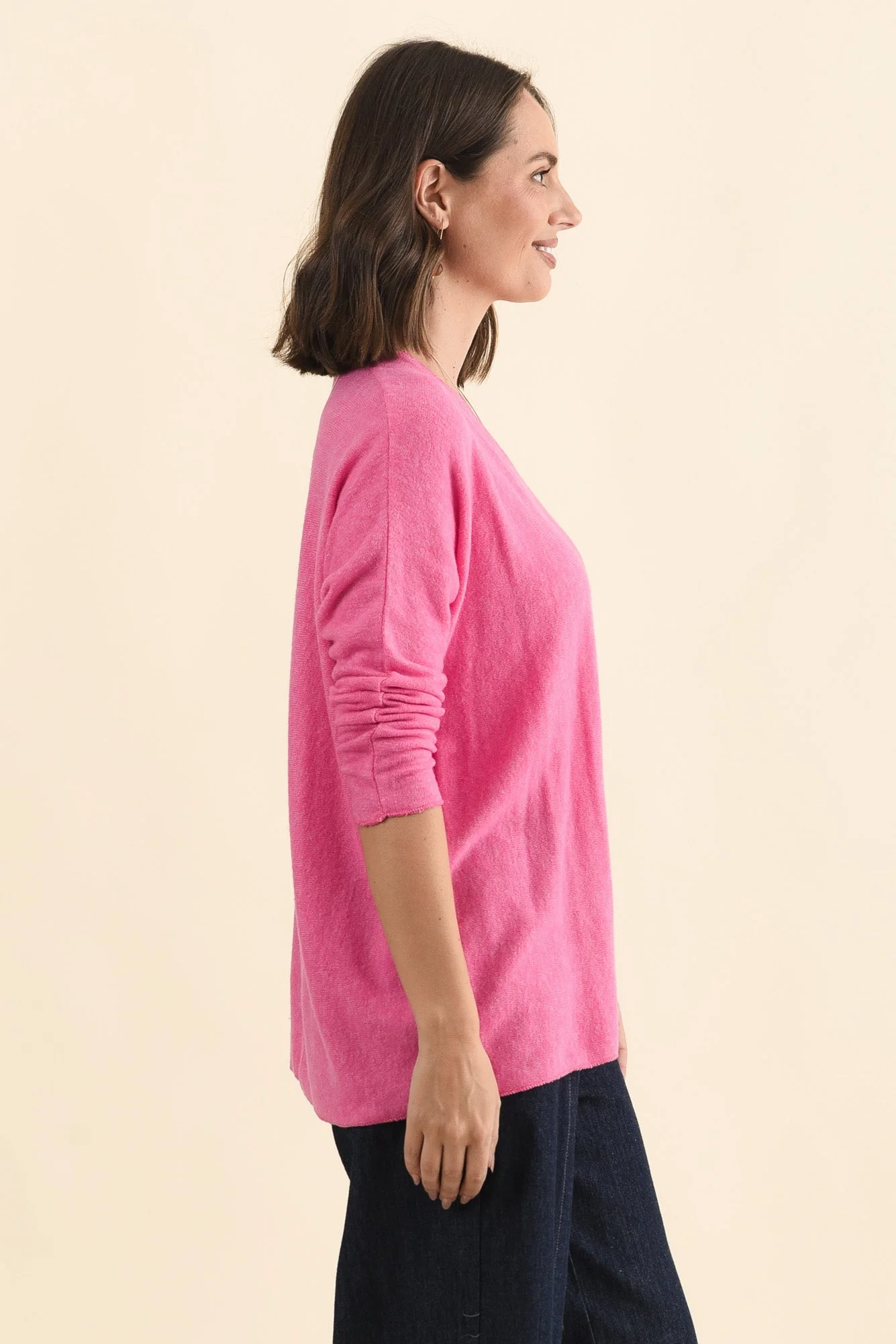 Lakin Pink Knit Jumper - Image 3
