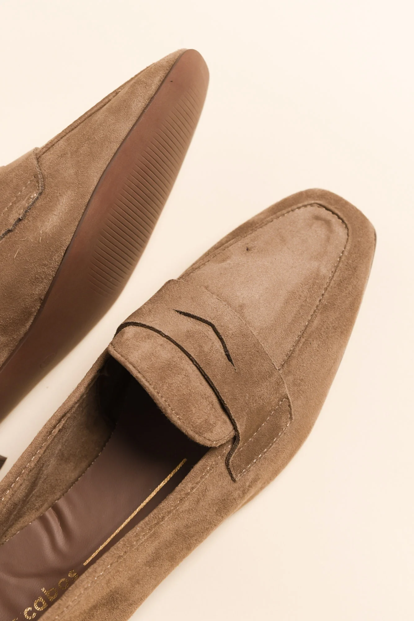 Landelle Tan Suede Loafer - Image 4