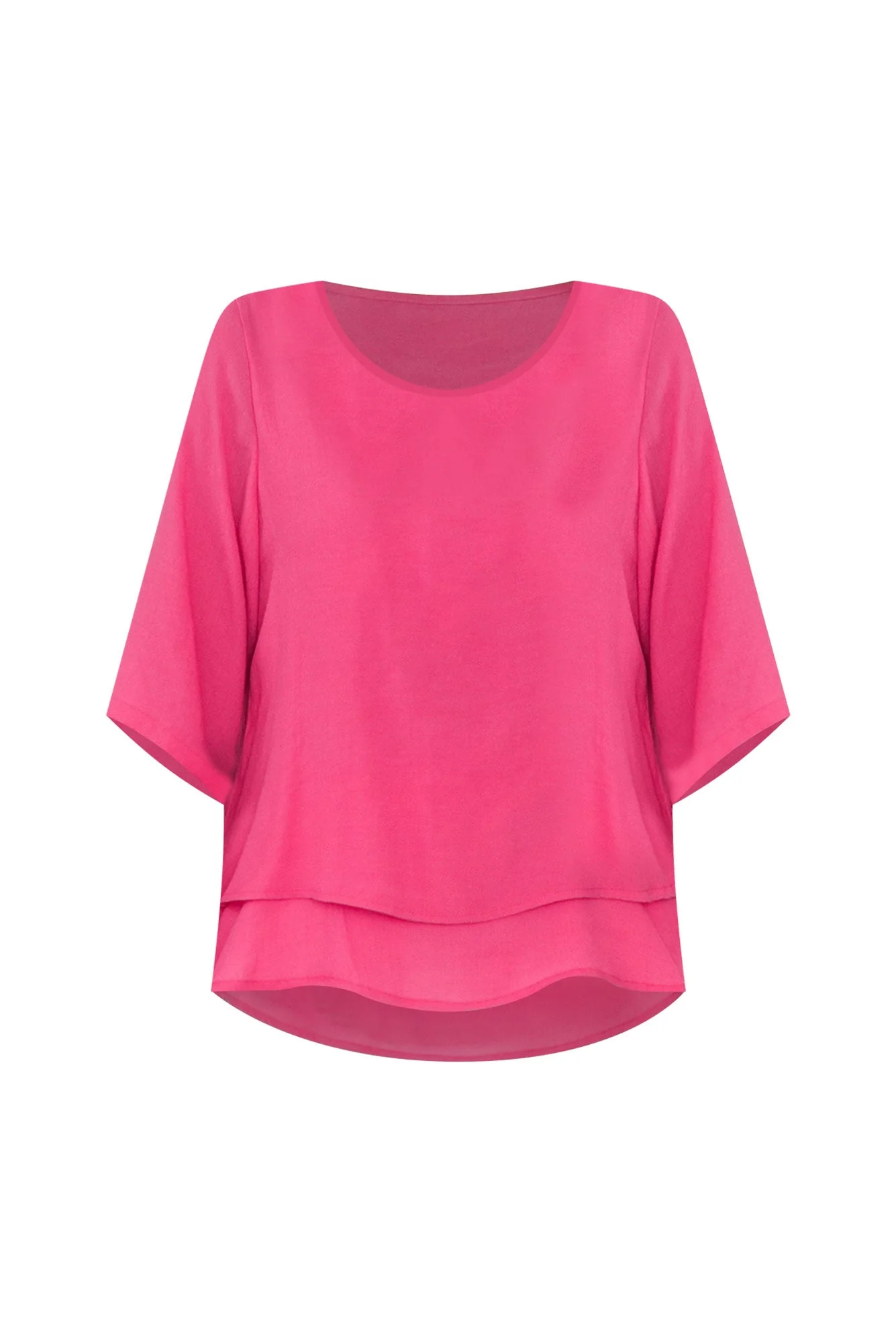 Liora Fuchsia Layered Top - Image 6