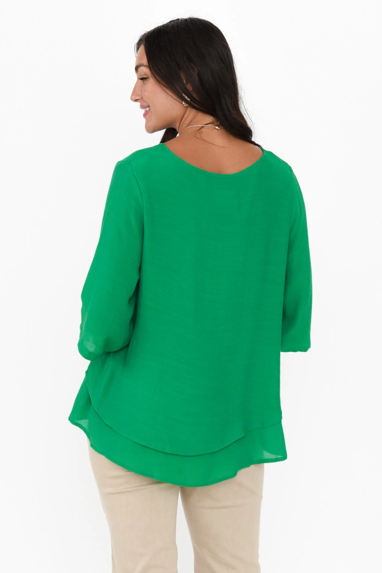 Liora Green Layered Top - Image 4