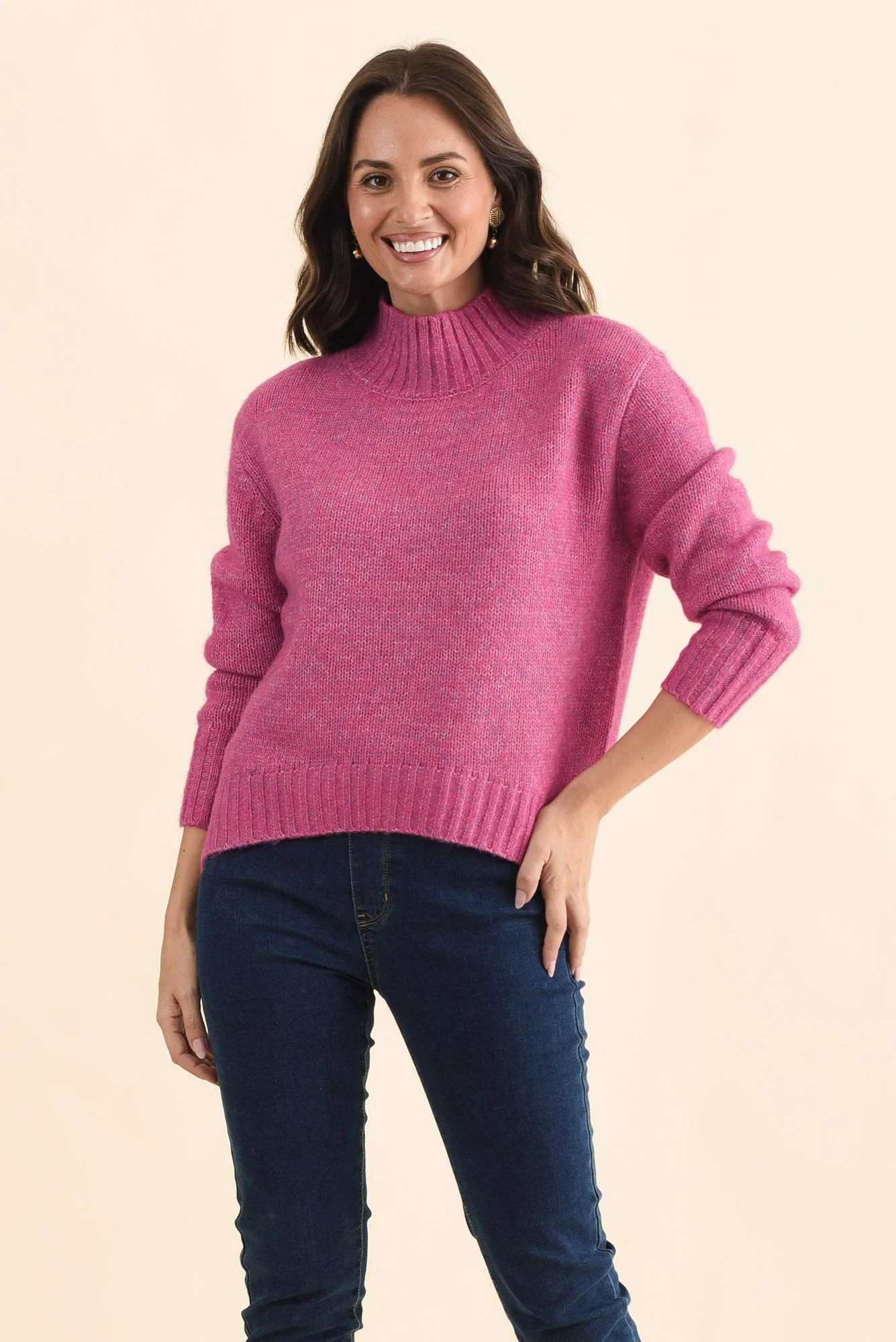 Lola Pink Knit Jumper