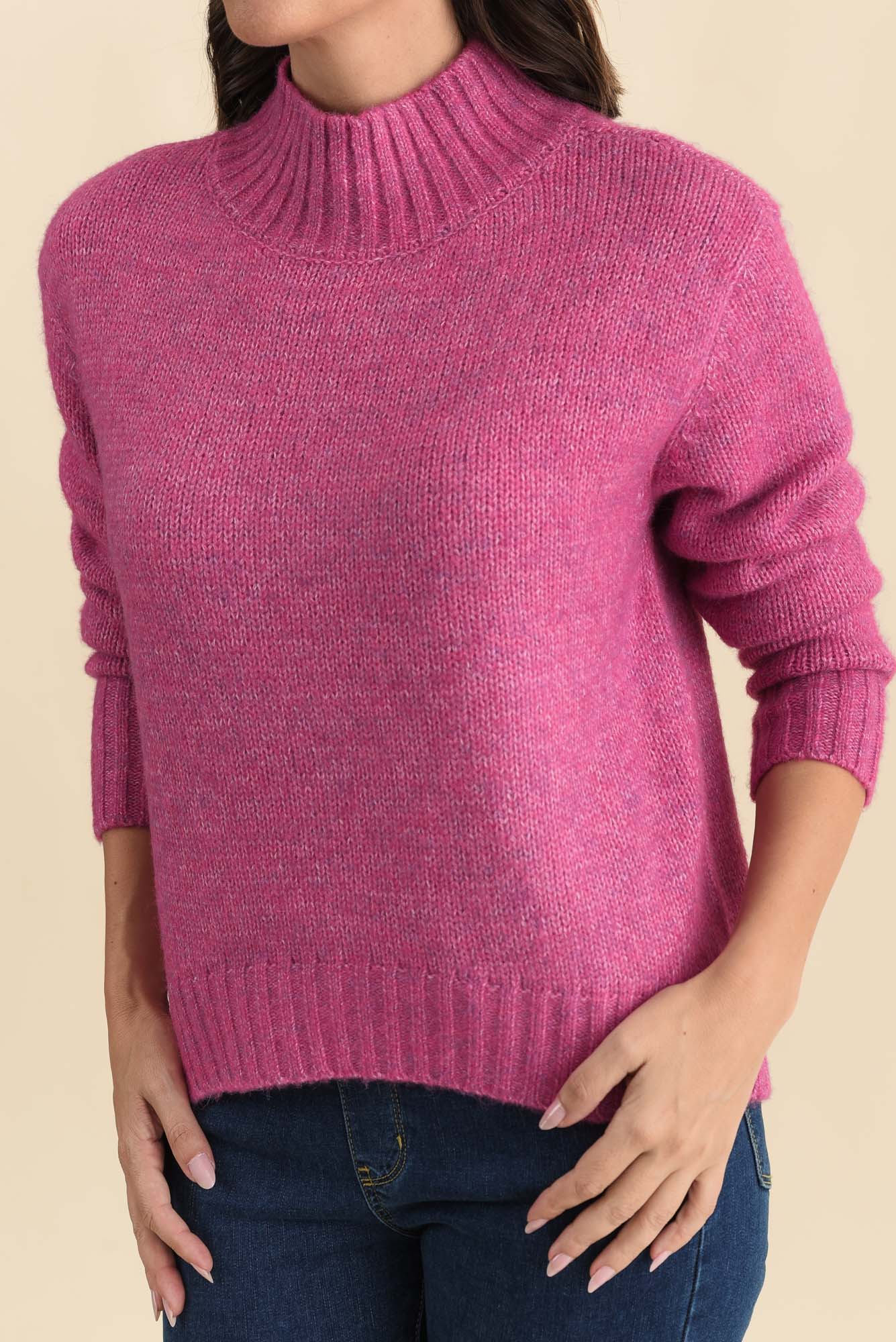 Lola Pink Knit Jumper - Image 5