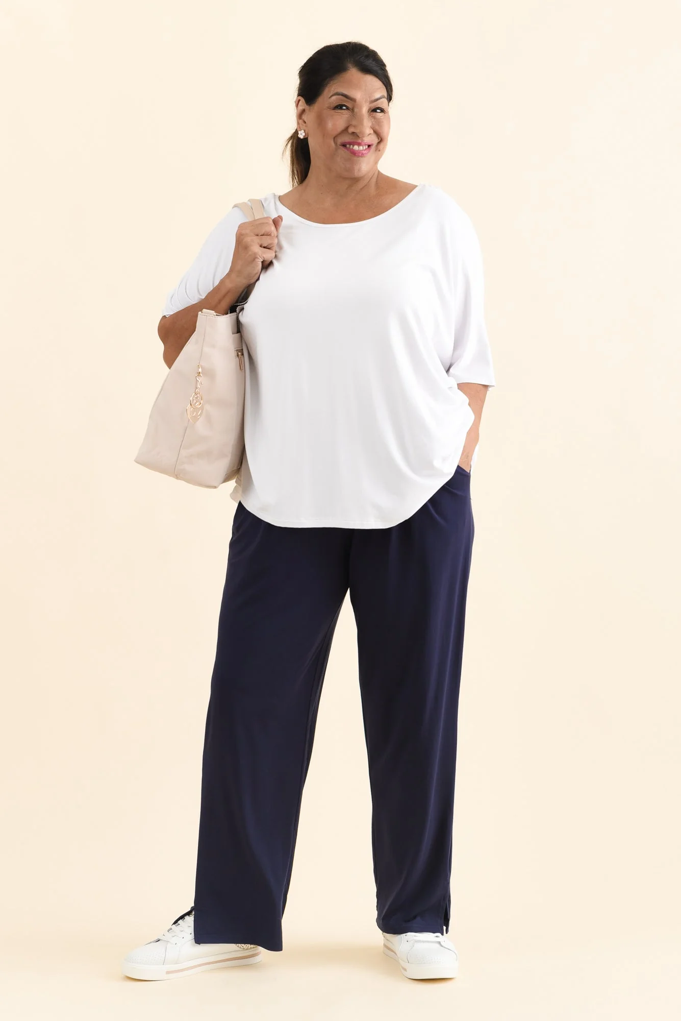Lopez Navy Pocket Pants - Image 10
