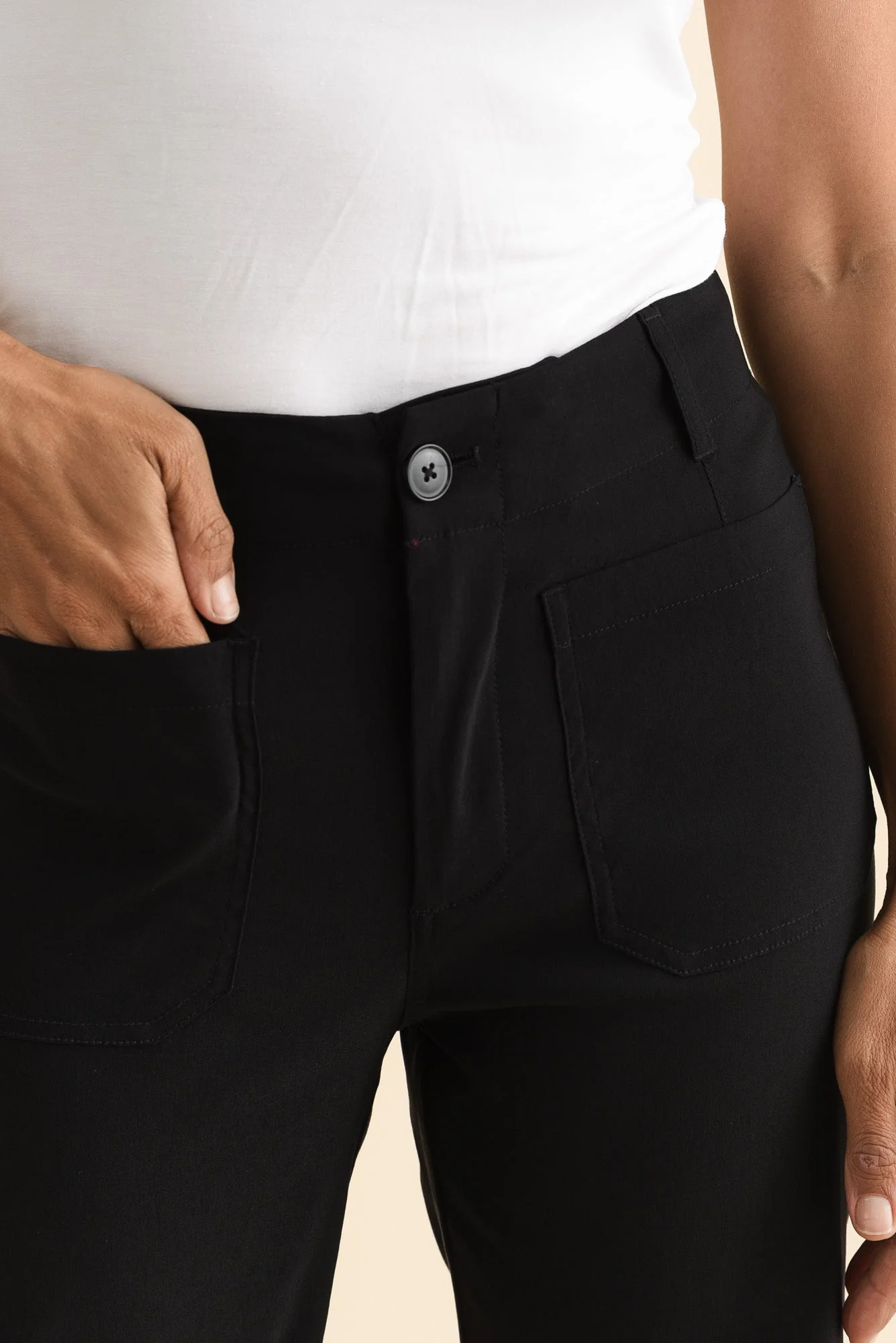 Marine Black Straight Leg Pants - Image 6