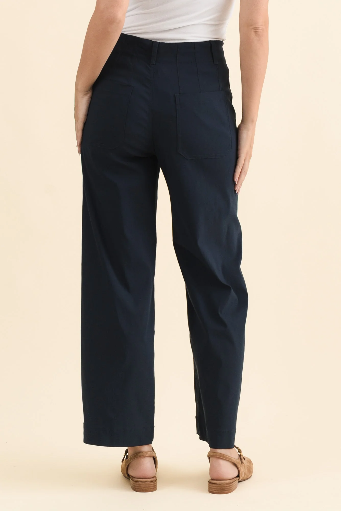 Marine Navy Straight Leg Pants - Image 4
