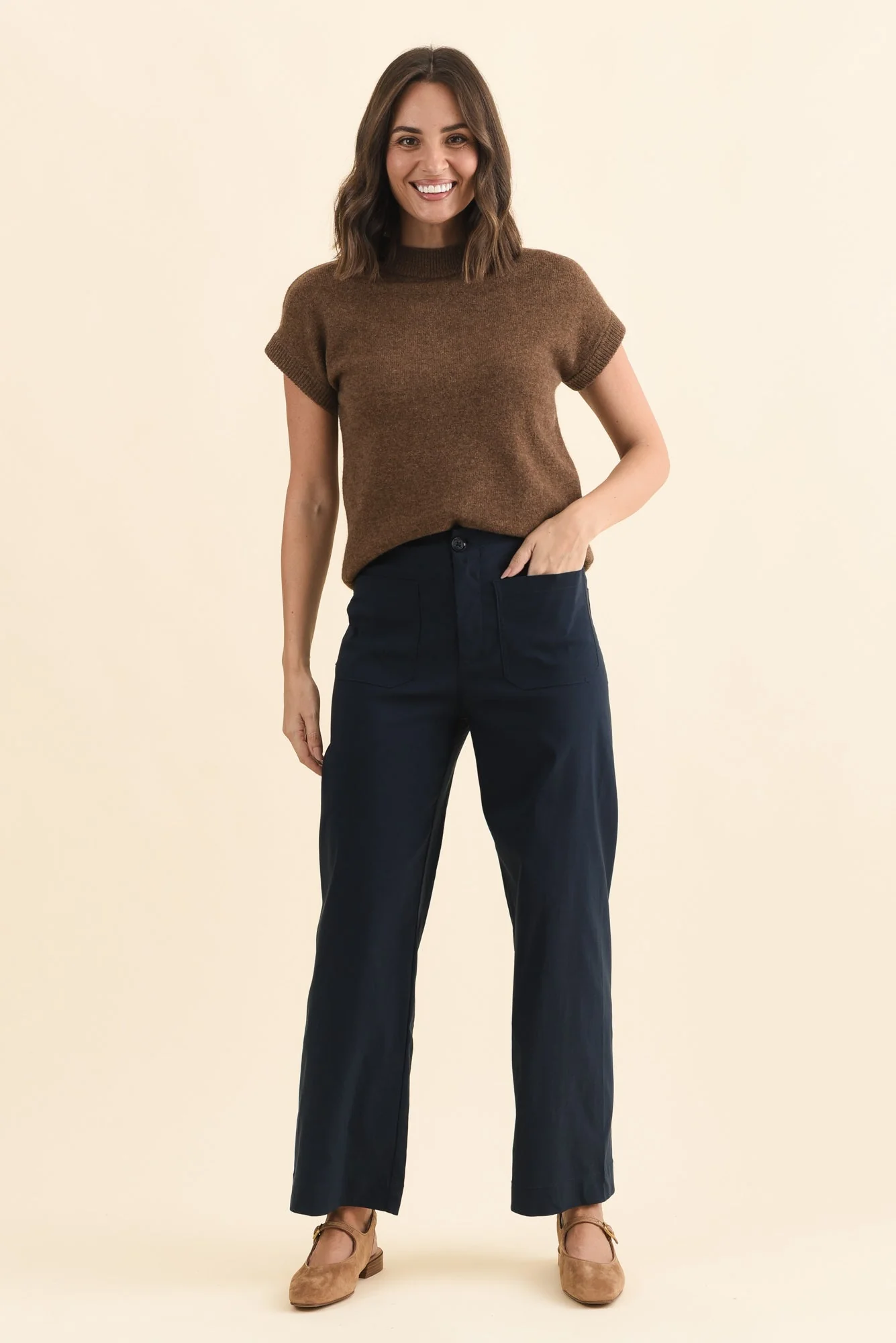 Marine Navy Straight Leg Pants - Image 6