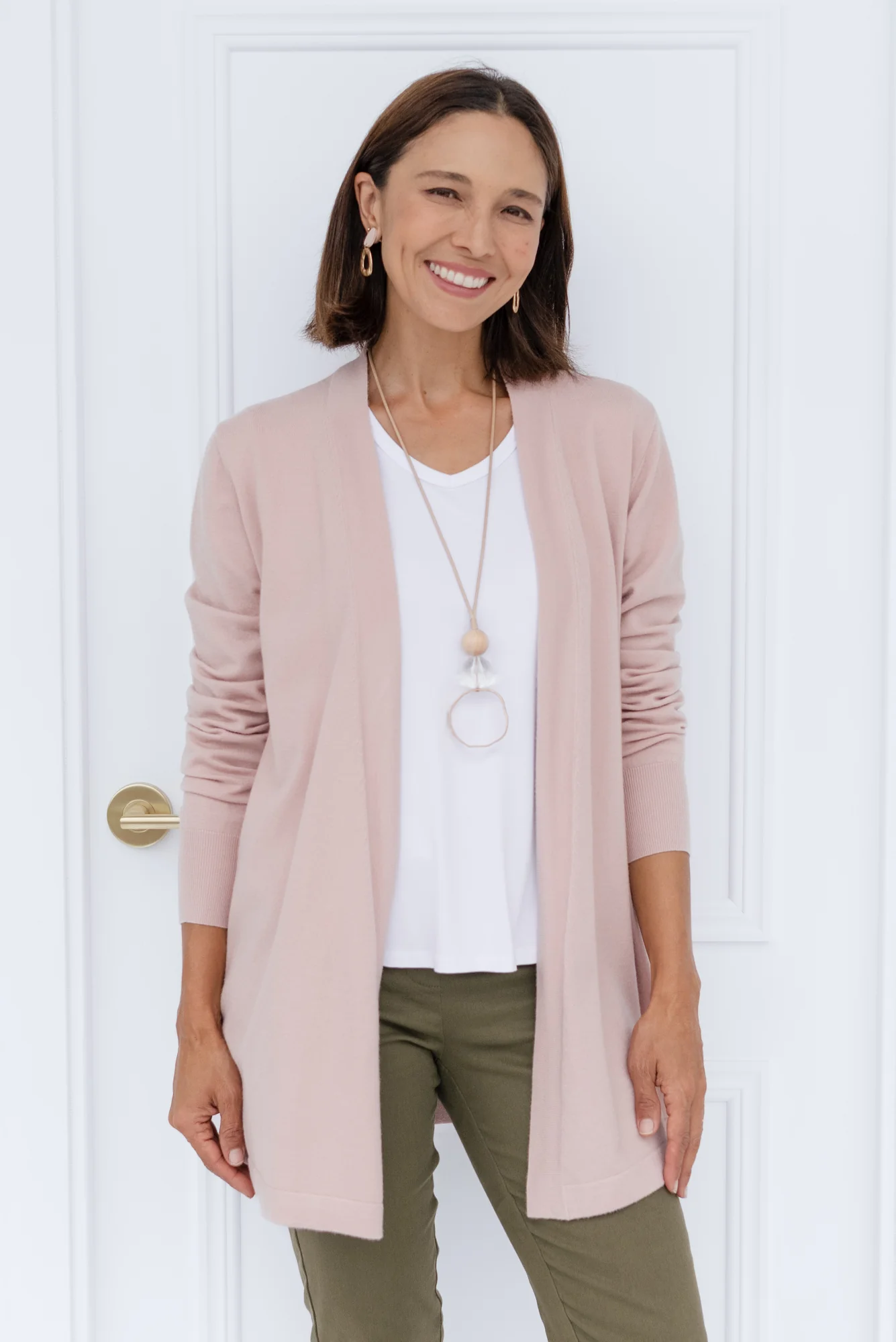 Morocco Blush Knit Cardigan