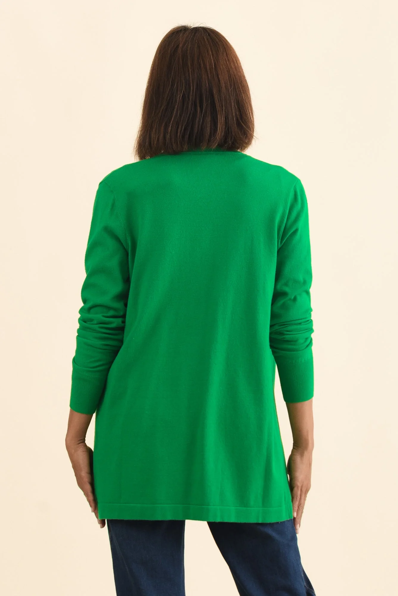 Morocco Green Knit Cardigan - Image 5