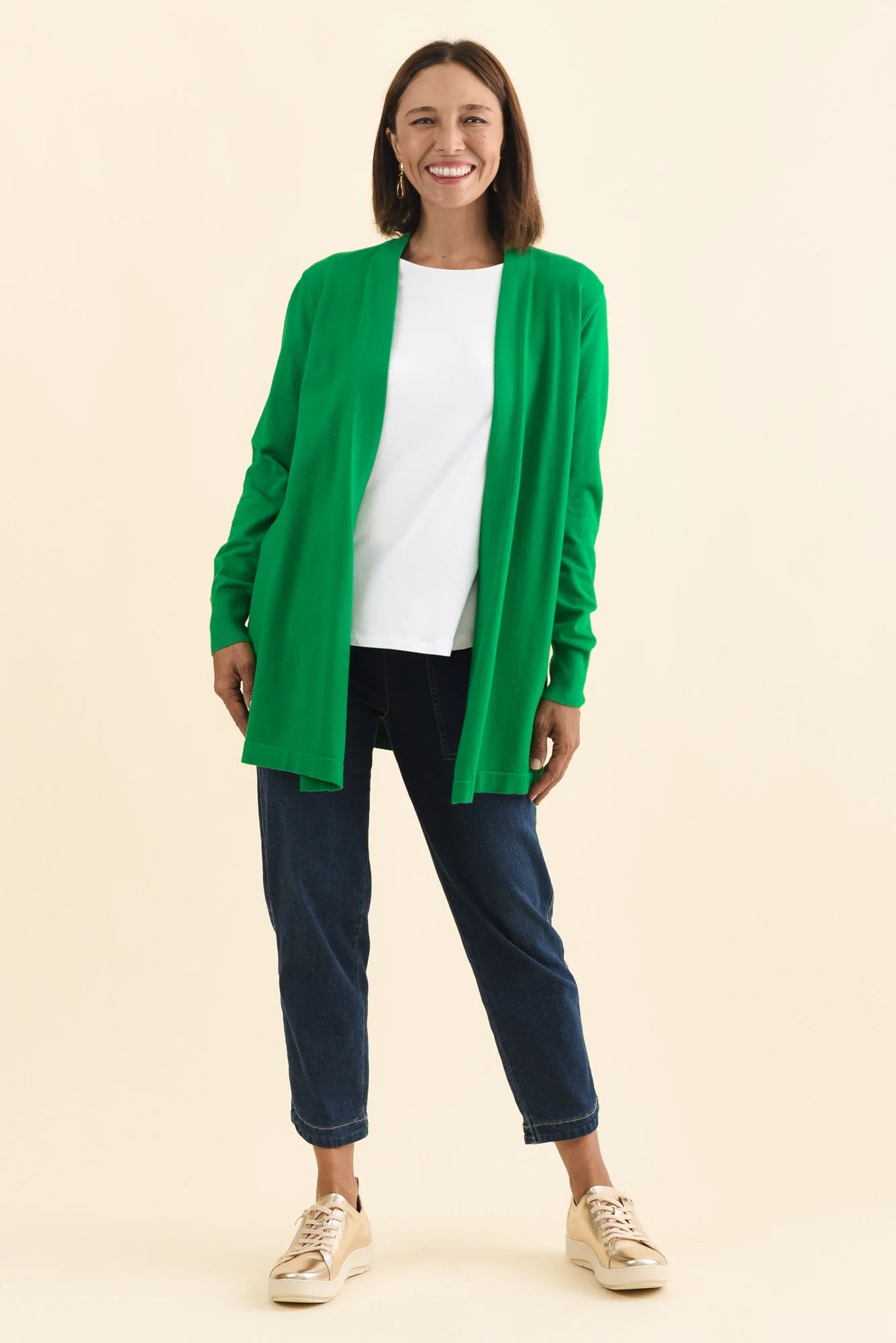 Morocco Green Knit Cardigan - Image 7