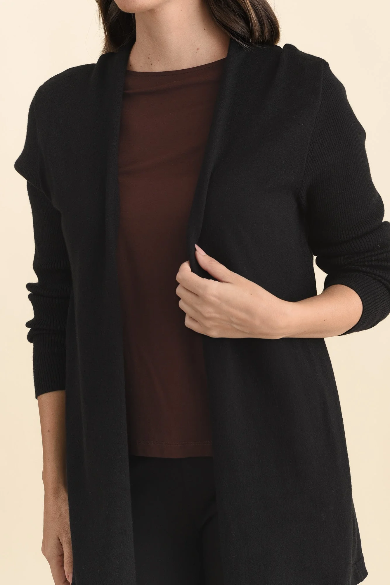 Mosley Black Knit Cardigan - Image 5