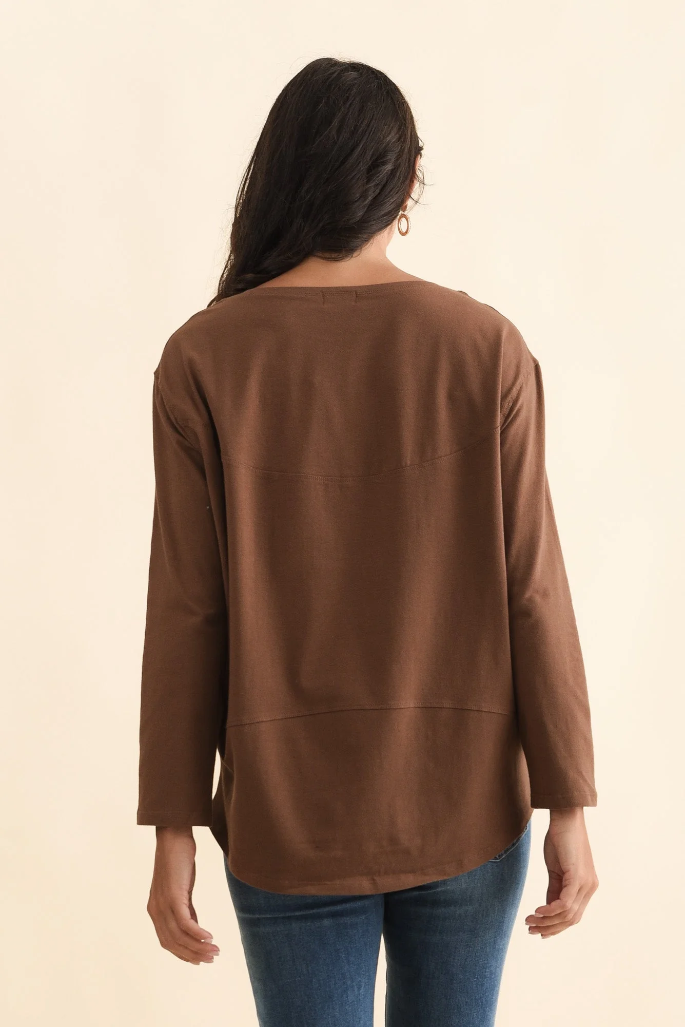Moya Chocolate Hi Lo Top - Image 5
