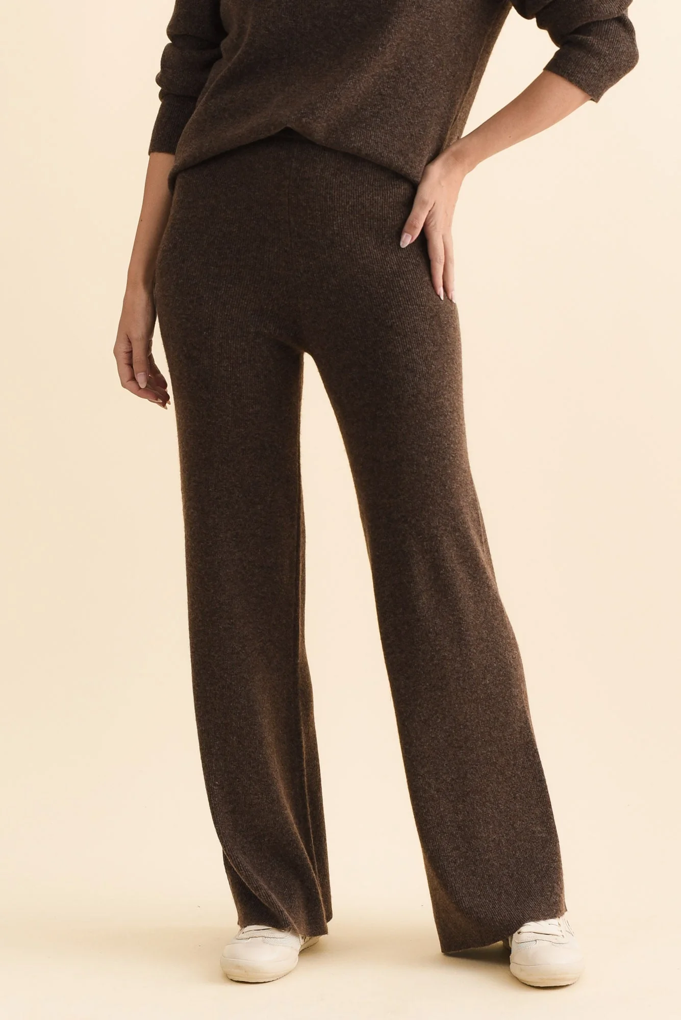 Nash Chocolate Knit Pants