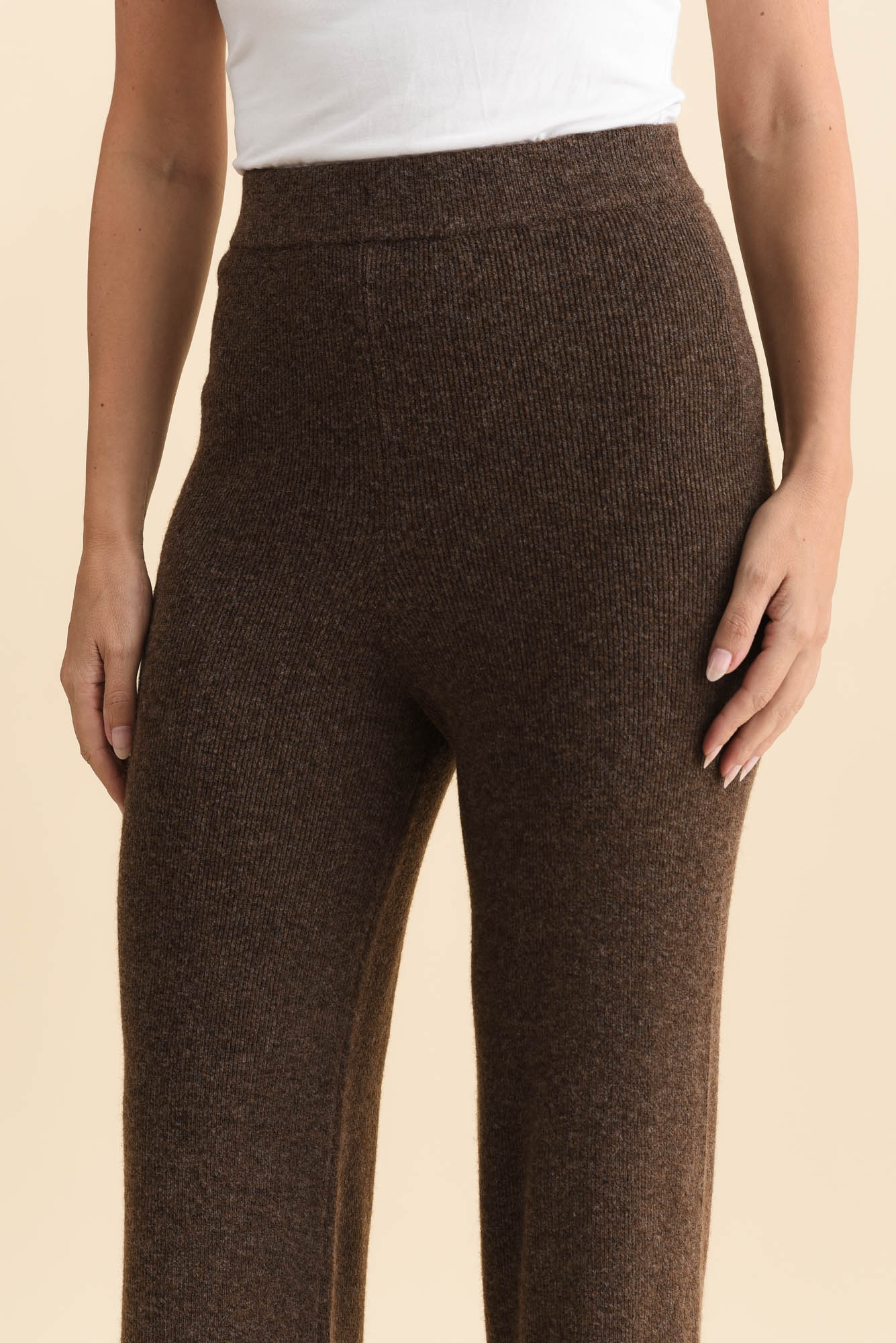 Nash Chocolate Knit Pants - Image 5