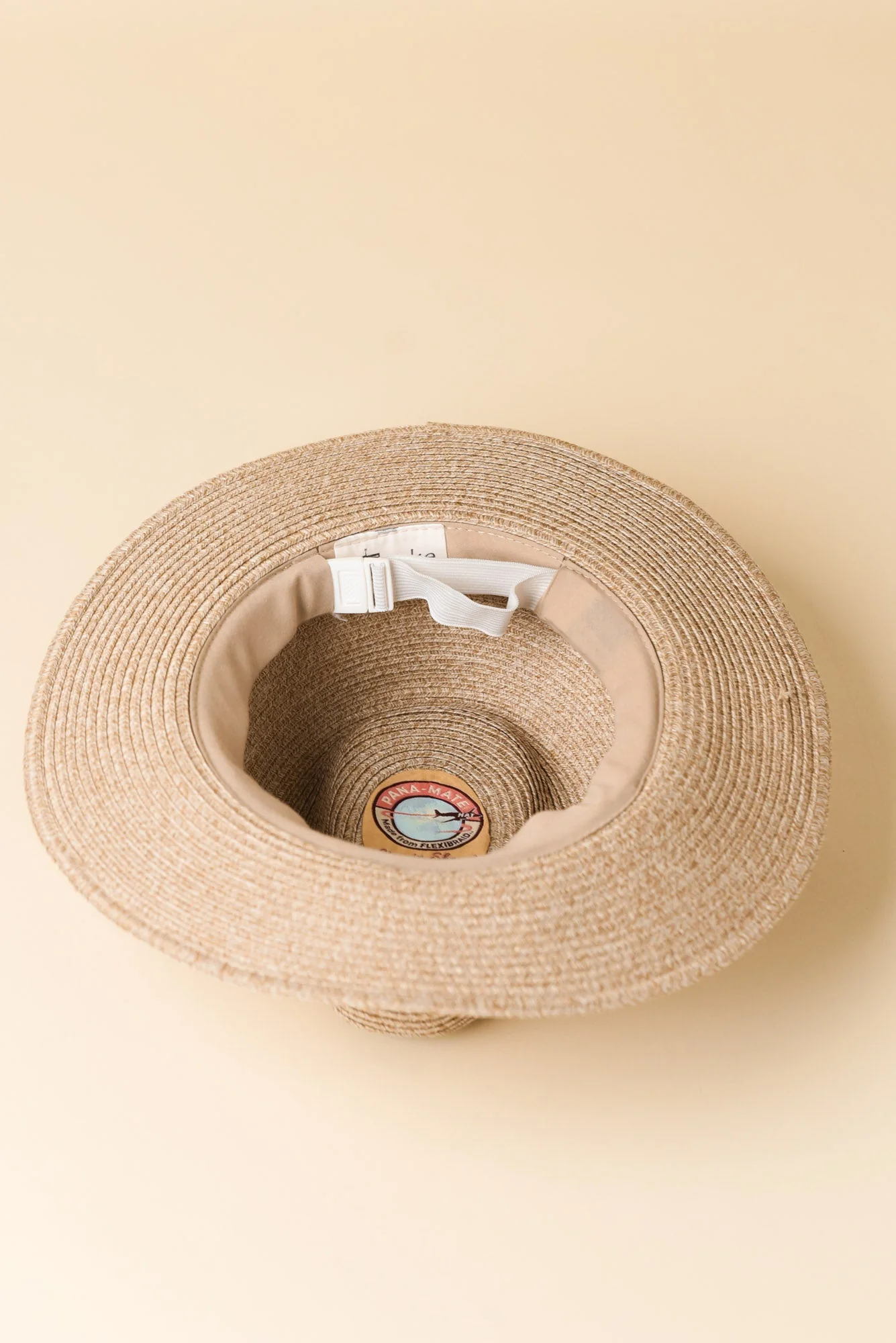 Natural Wide Brim Travel Fedora - Image 4
