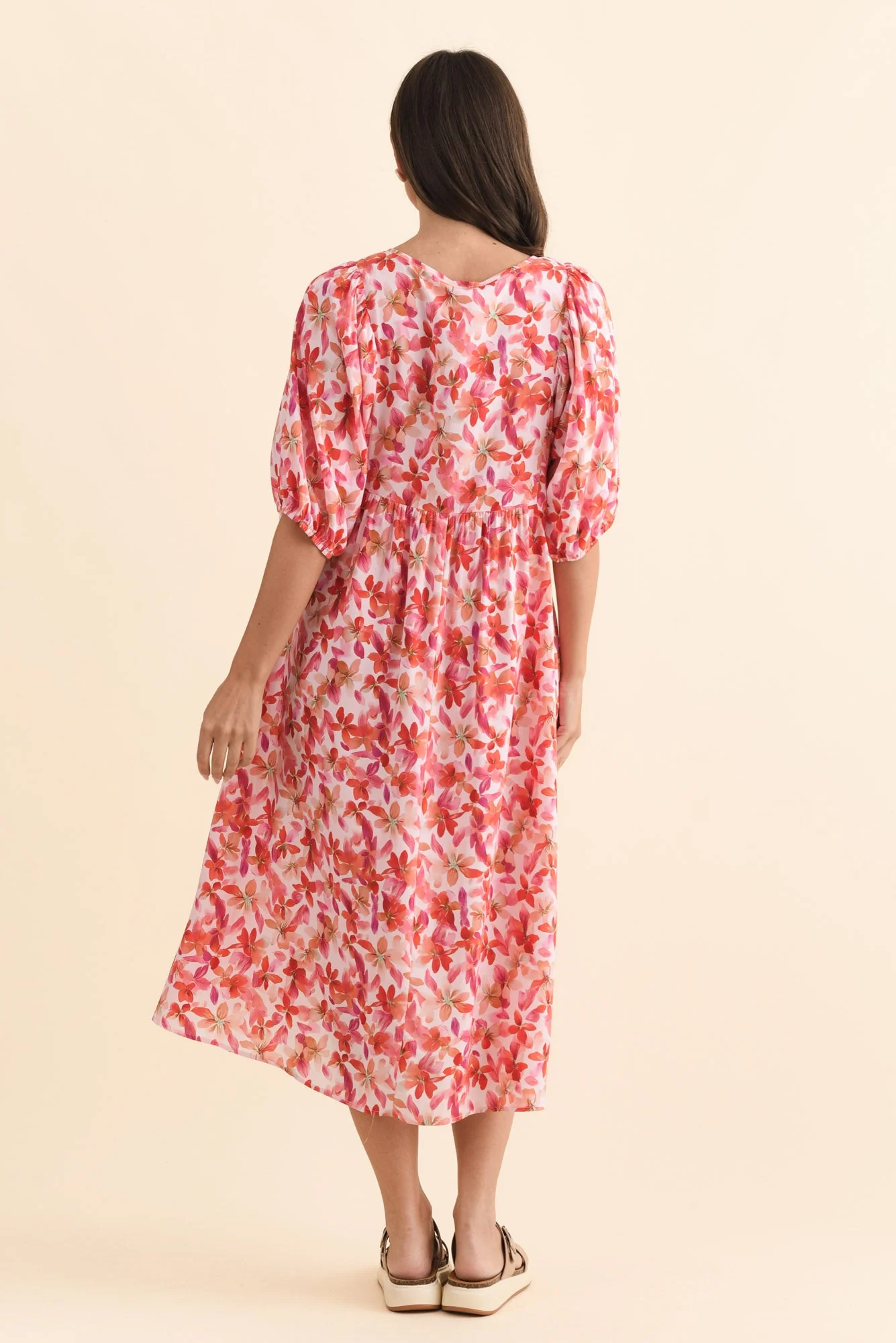 Nolte Pink Petal Pocket Dress - Image 4