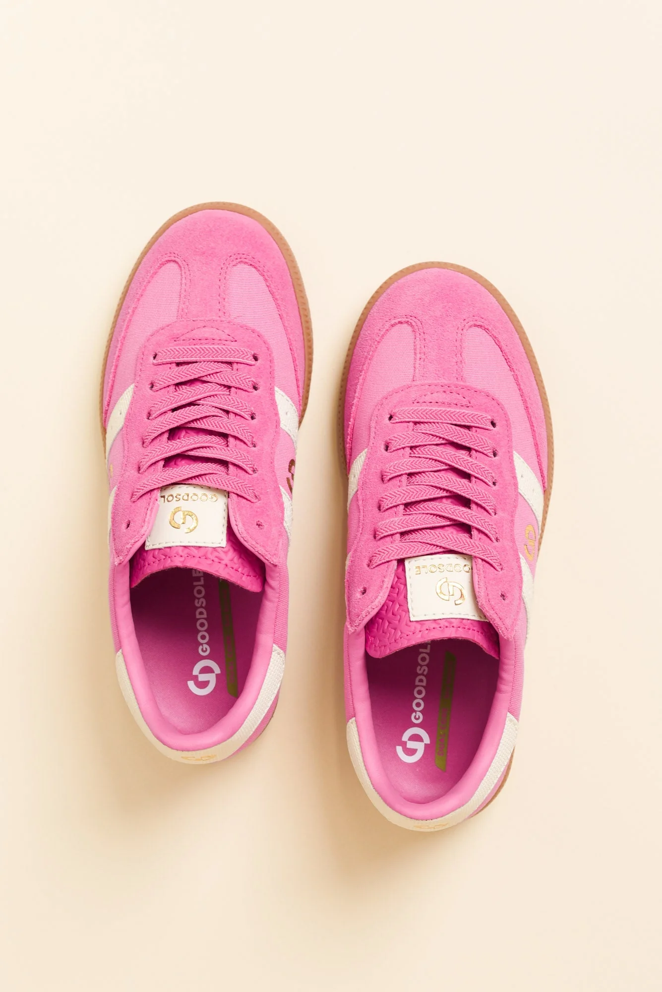 Parallel Hot Pink Contrast Canvas Sneaker - Image 3