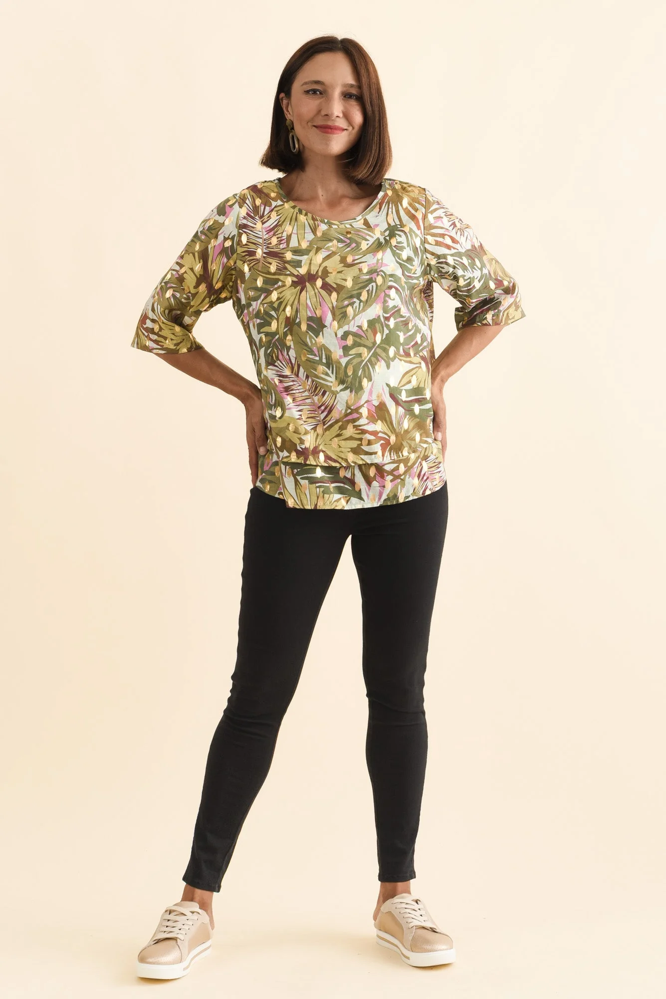 Reed Black Stretch Cotton Pants - Image 8