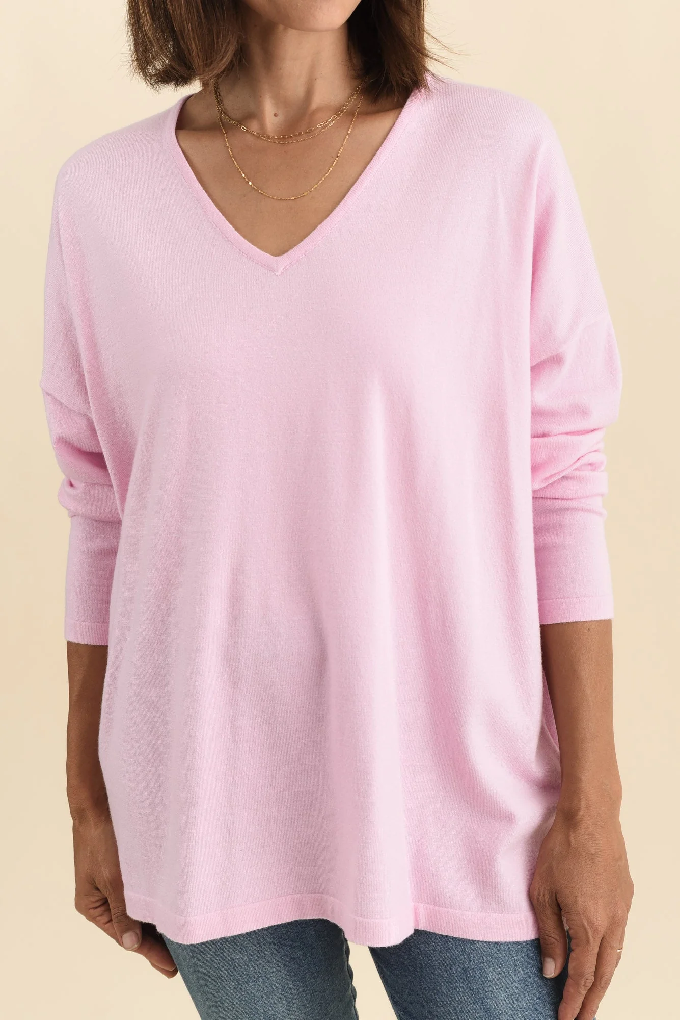 Ronnie Light Pink Knit Jumper - Image 5