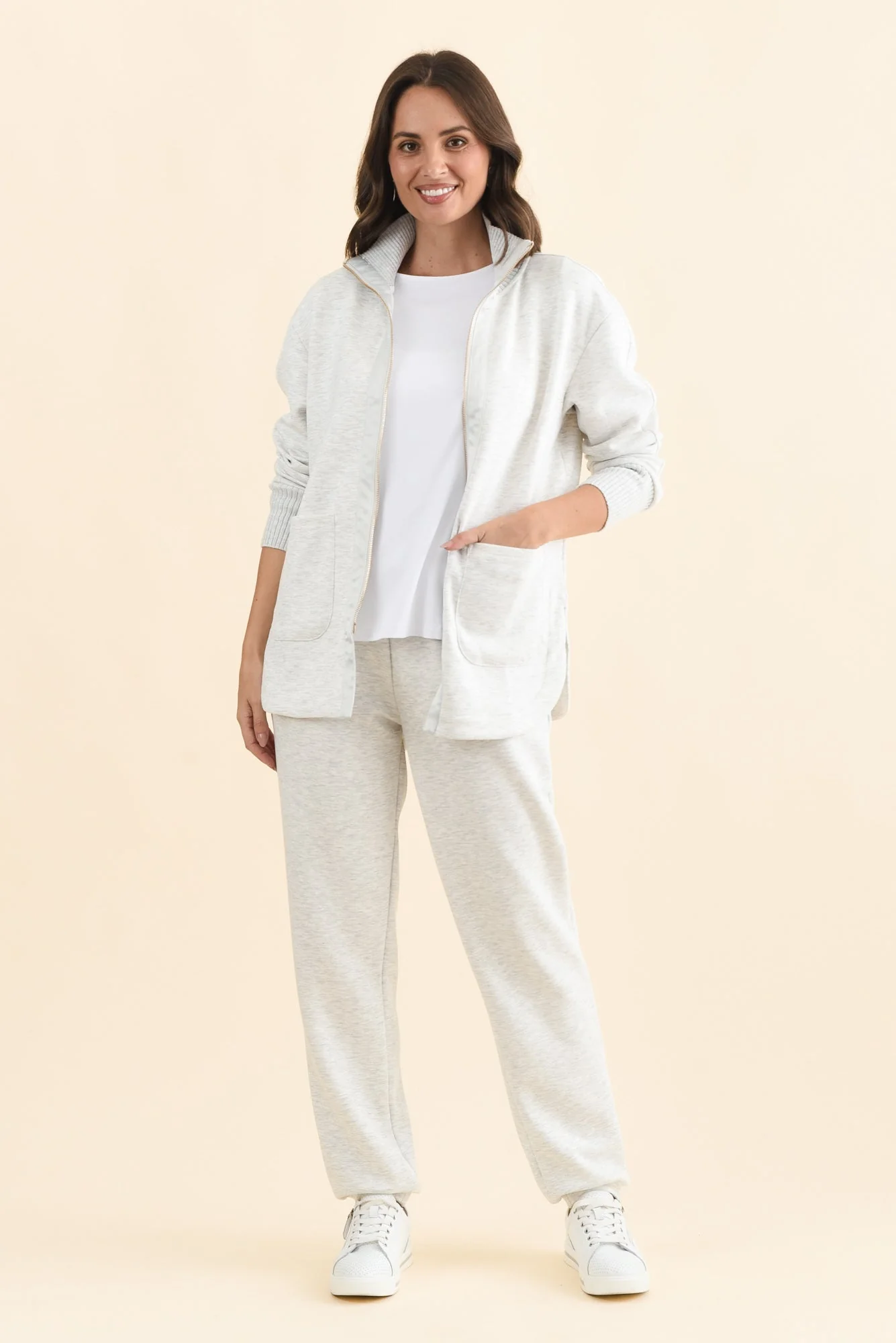 Sabi Grey Relaxed Sweatpants - Image 3