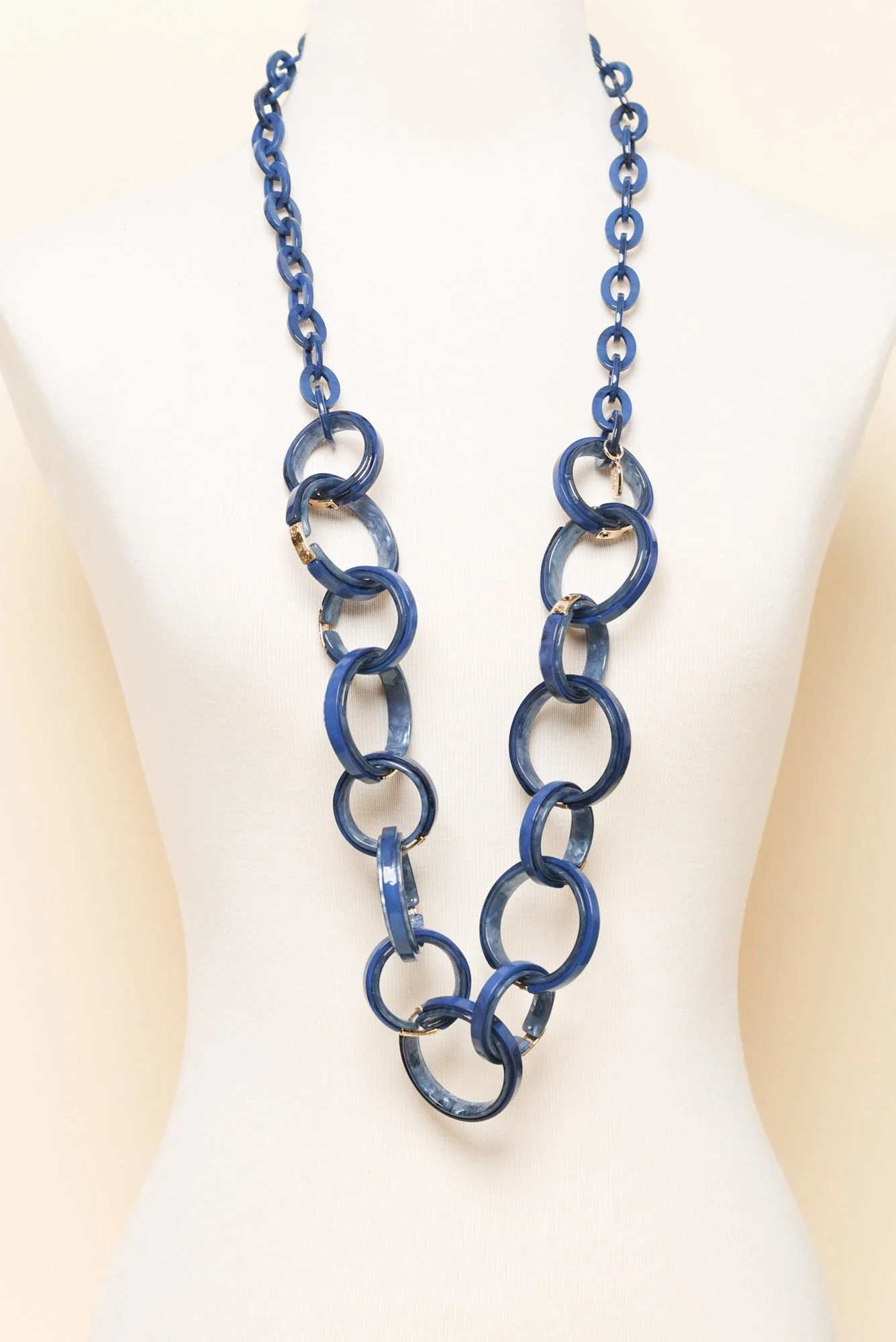 Samson Blue Chain Necklace - Image 2
