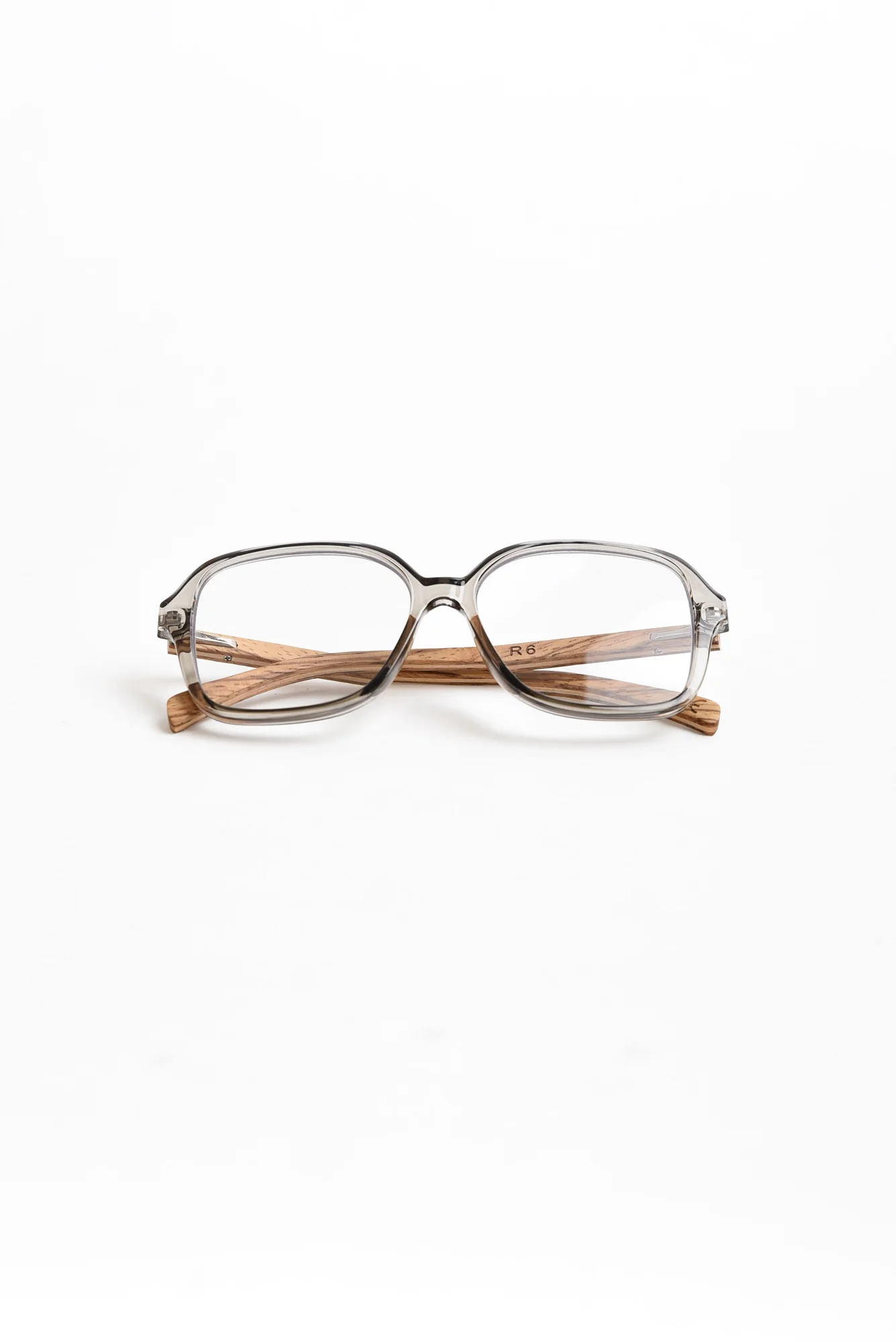 Scarlett Grey Wooden Reading Glasses - Image 2