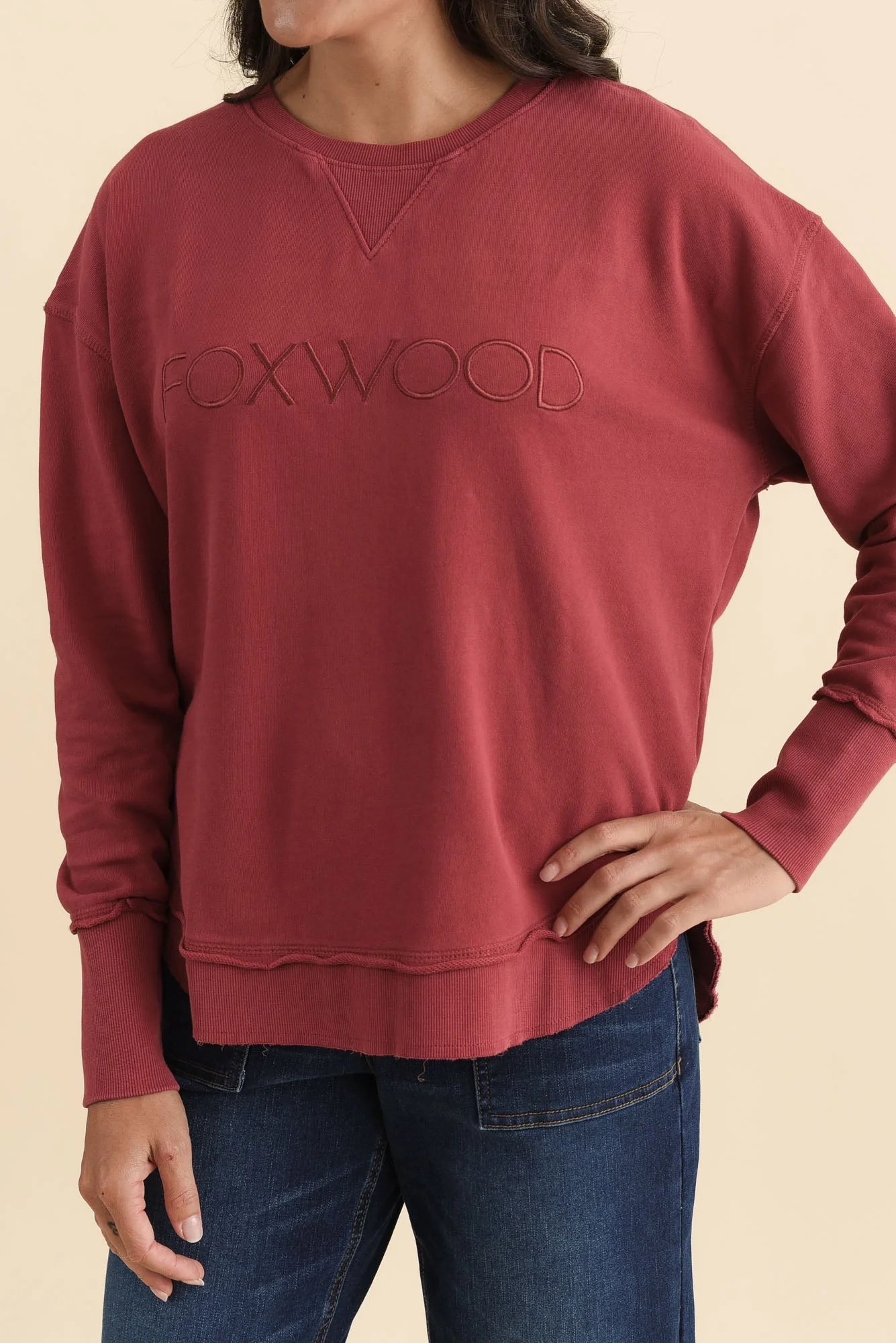 Simplified Cherry Crewneck Sweatshirt - Image 5