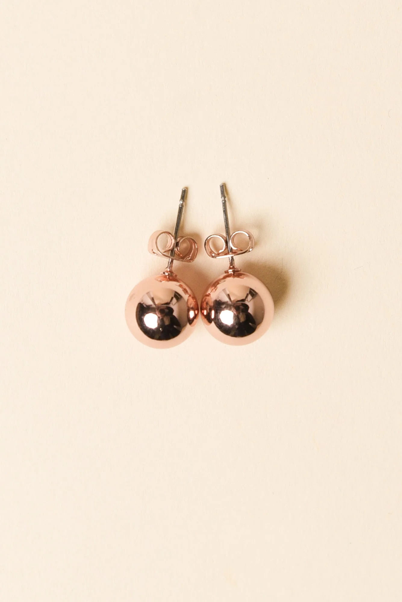 Tommy Rose Gold Stud Earrings