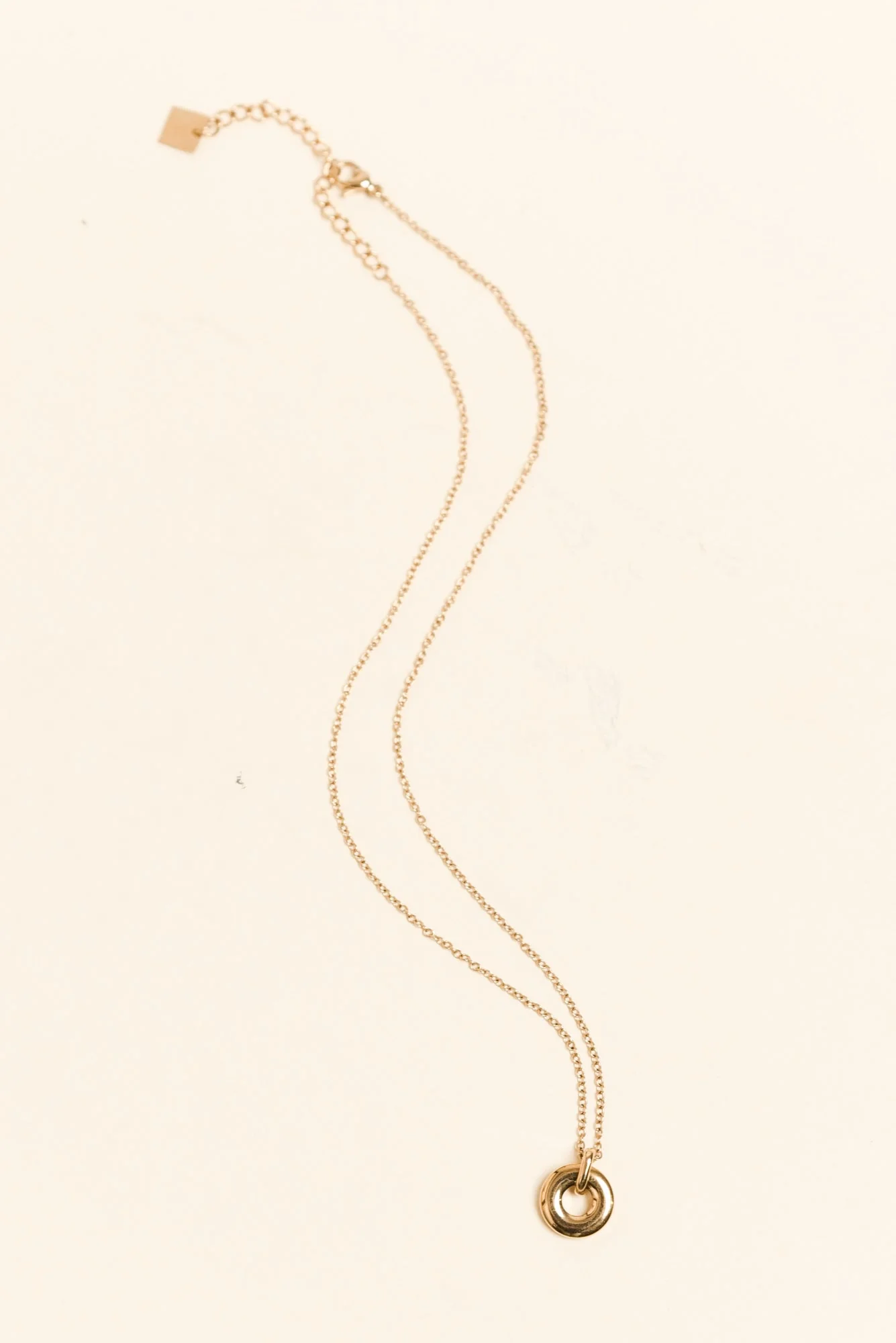 Valette Gold Plated Pendant Necklace