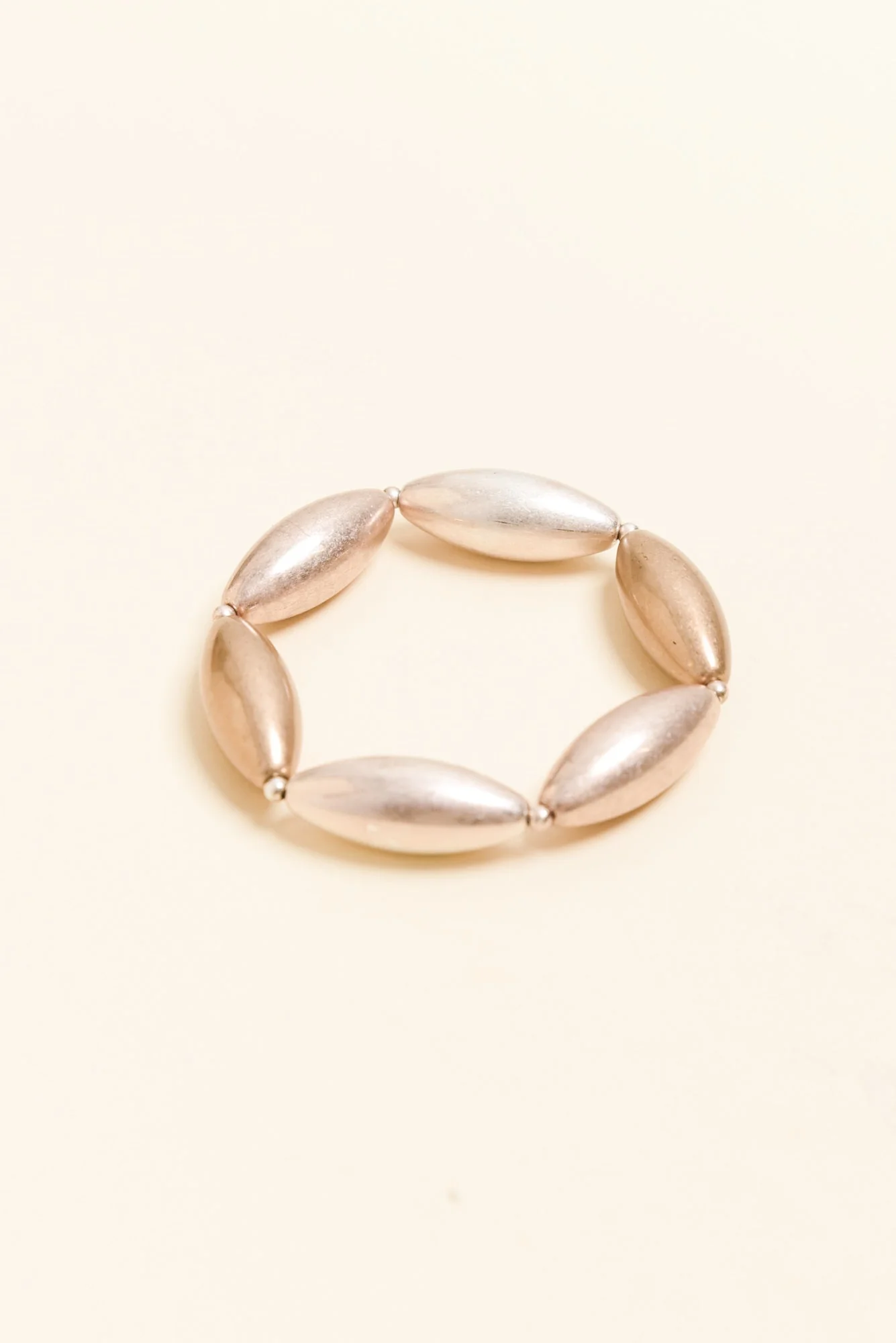 Vella Mixed Metal Beaded Bracelet