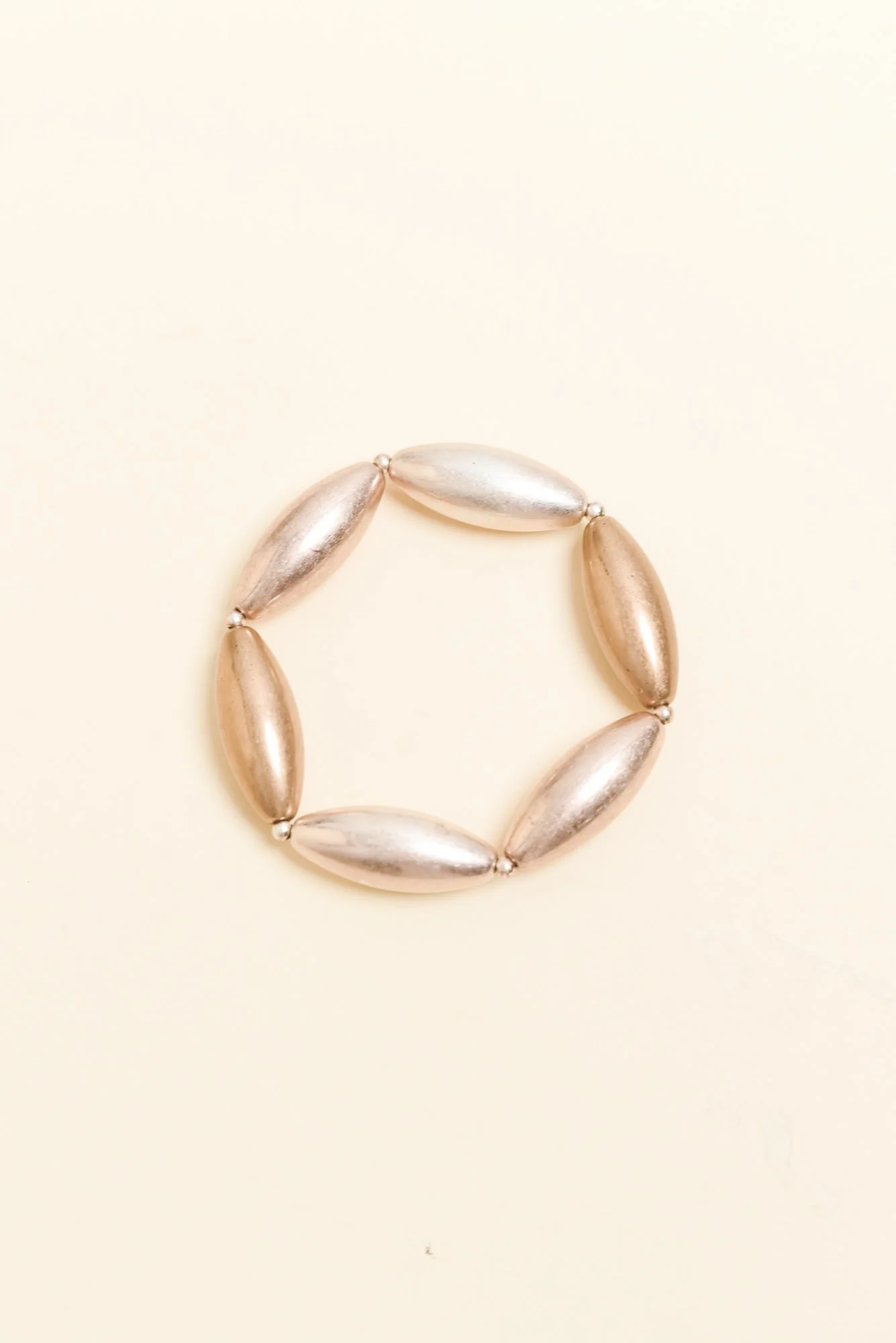 Vella Mixed Metal Beaded Bracelet - Image 2
