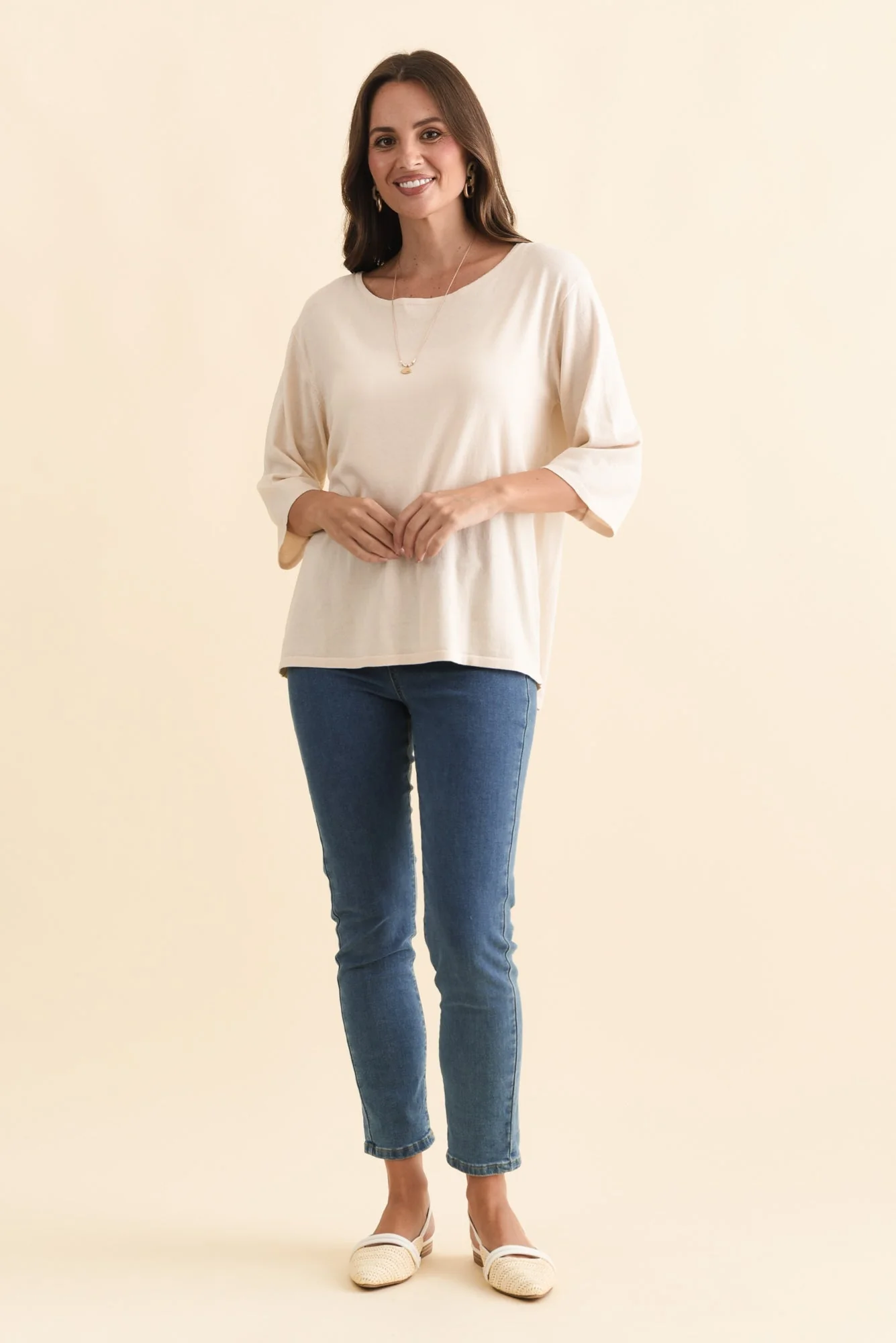 Zadie Blue Stretch Jeans - Image 3
