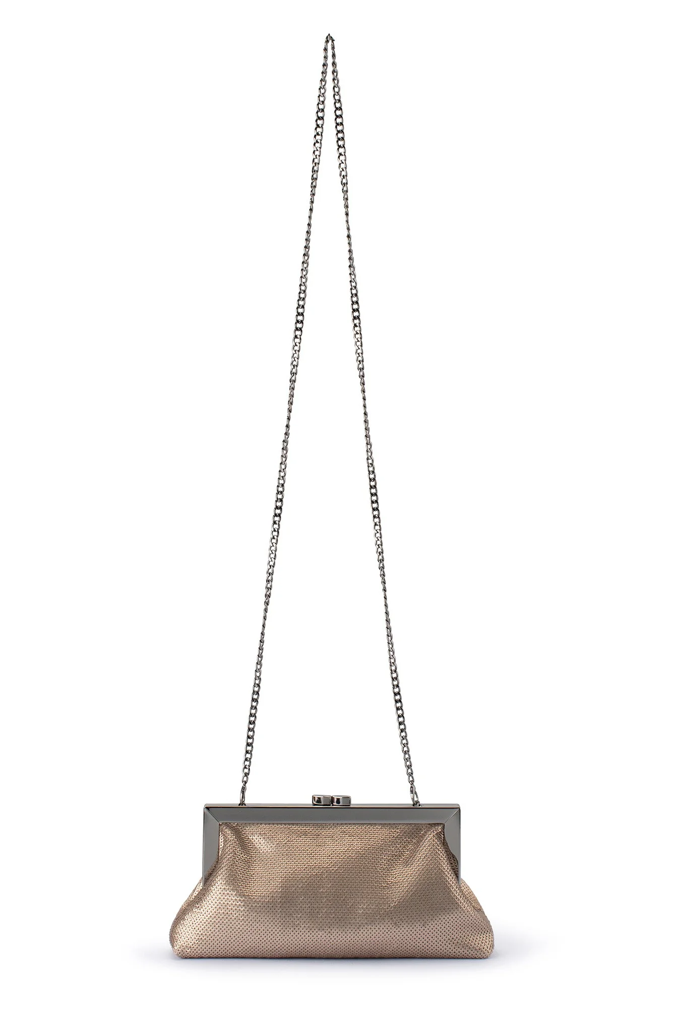 Zephyr Champagne Sequin Clutch - Image 7